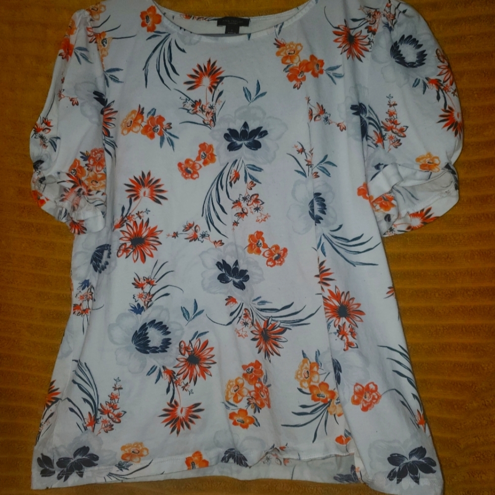 Ann Taylor short sleeve blouse.